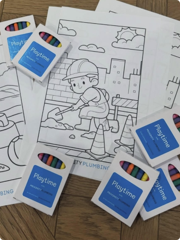 COLOURING PACKS FOR LITTLE LOCALS