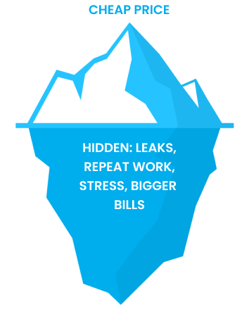 Why Are Some Plumbers Cheaper Or More Expensive?