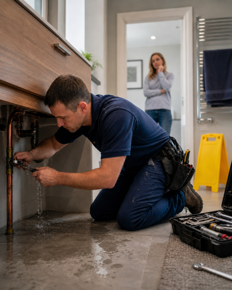 When to call an emergency plumber (medium)