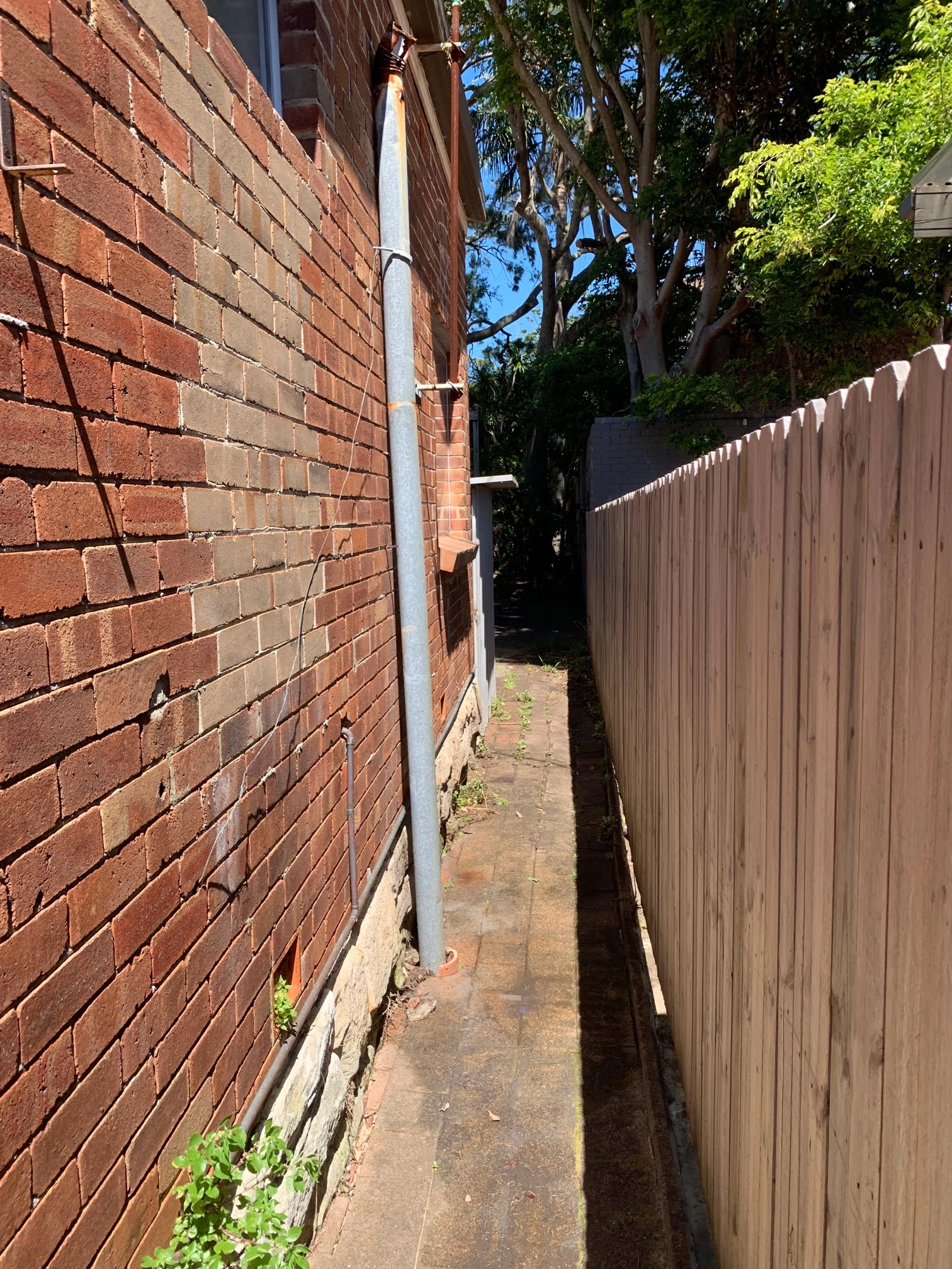 Blocked drain rose bay