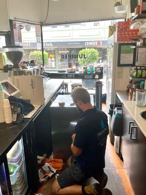 Commercial Café Plumbing